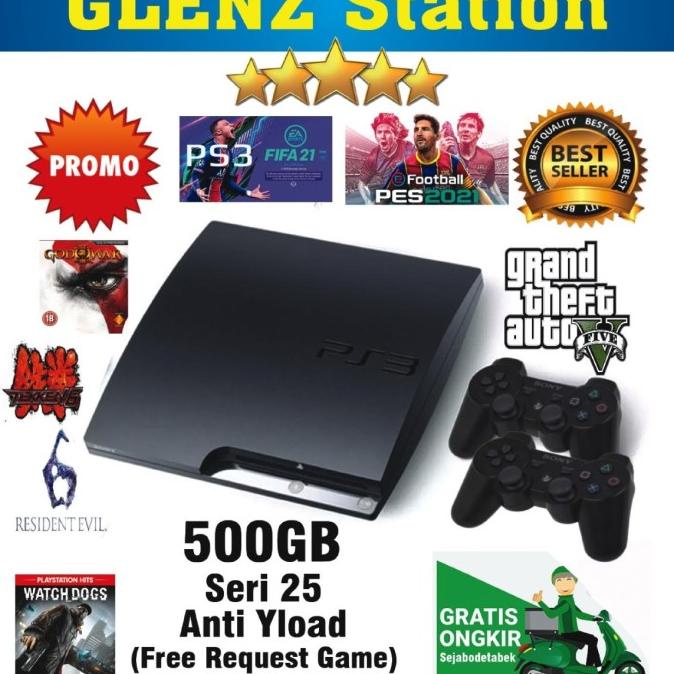 PS3 SLIM CFW 120GB-500GB full game