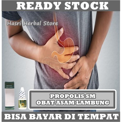 Obat Asam Lambung, GERD, Infeksi Lambung, Maag Kronis, Didpesia, Tukak Lambung, Kanker Lambung, Mag, Maah, Maagh, Sakit Tenggorokan, Mual Muntah, Perut Kembung Melilit Begah, Propolis SM Brazil Asli 100% Original