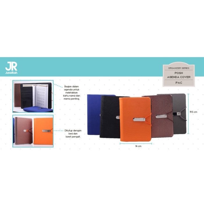 

[RESTOCK] Agenda ukuran A5 Cover Kulit Import Korea