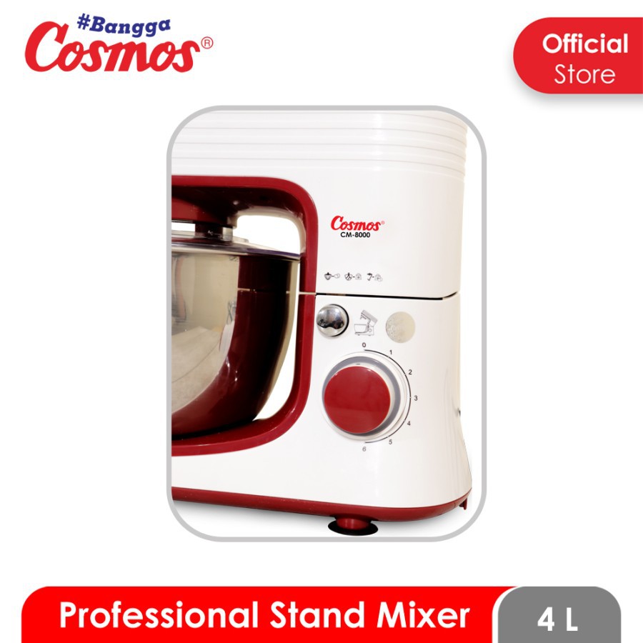 Cosmos Planetary Stand Mixer Artisan 4 Liter CM-8000