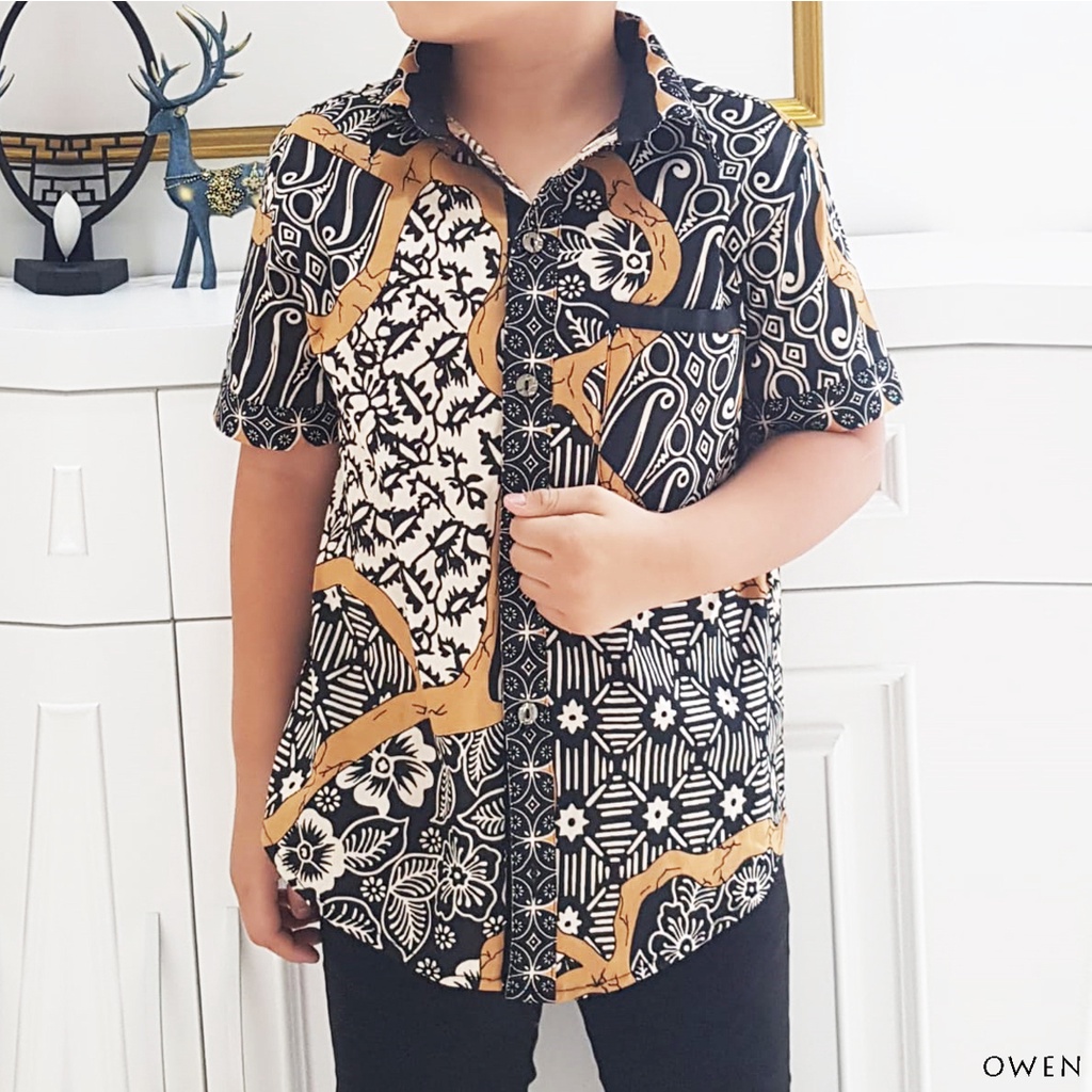 BATIK FAMILY / BATIK COUPLE / BATIK SERAGAM / CHANDRA / AJO / ADIT-OWEN size 2/ 4