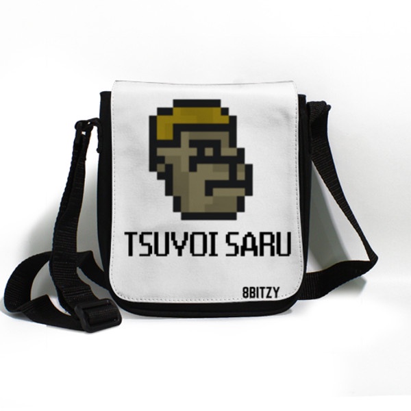 8BITZY Tsuyoi Saru - Tas Selempang Mini Monyet Imut