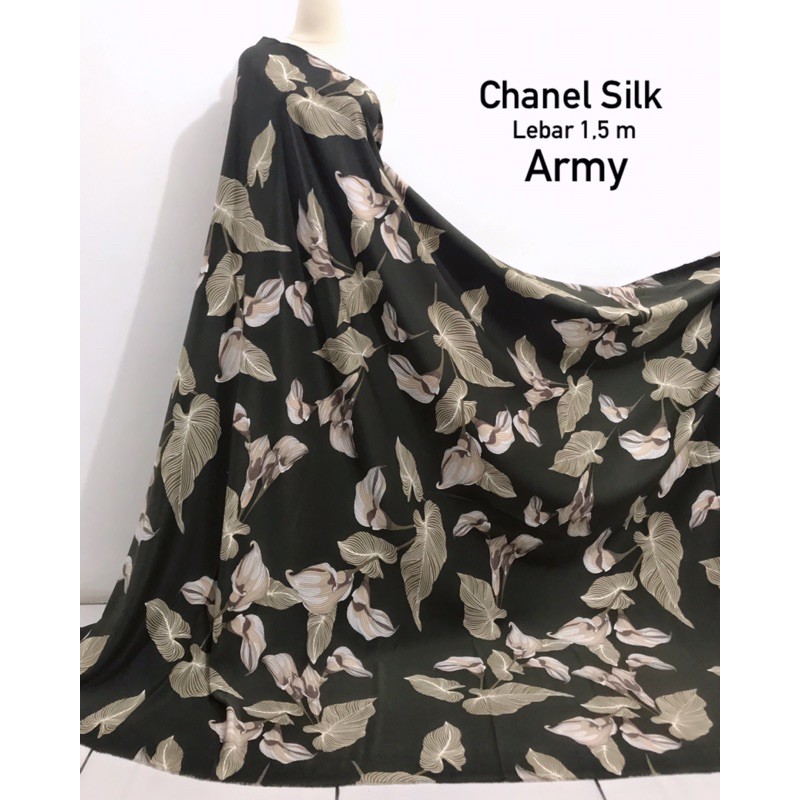 KAIN CHANEL SILK PER 0,5 METER