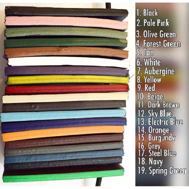 

Edge Colour/paint for leathercraft (Cat pinggir kulit) dari Korea