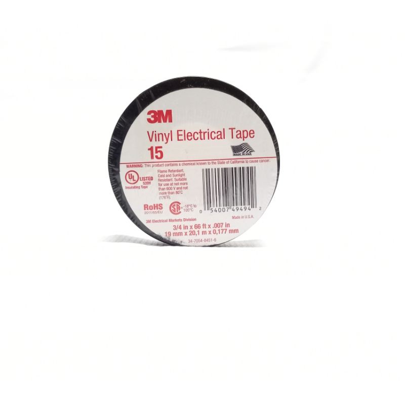 

Isolasi 3M Vinyl Electrical Tape 15