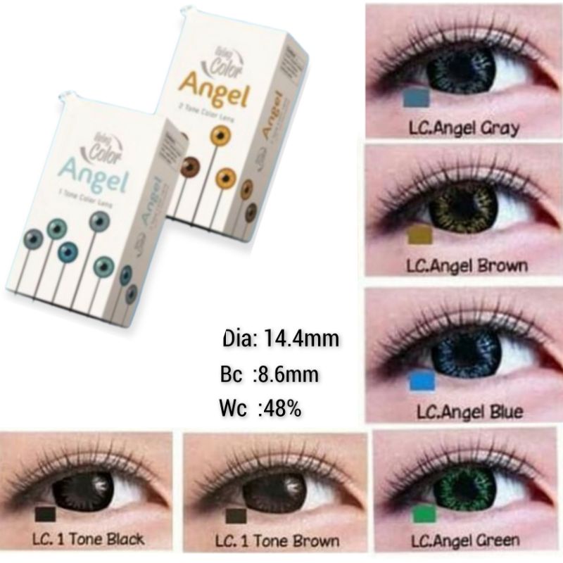 SOFTLENS ANGEL LIVING COLOUR