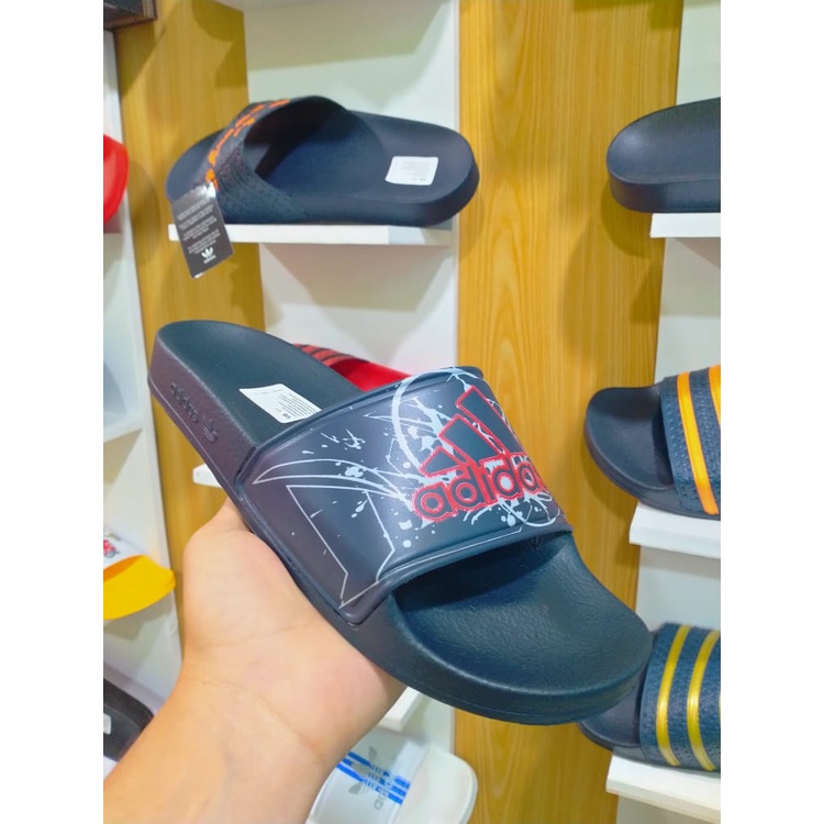 Terbaru!!!Sandal Slop Pria Adidas Balok Premium Quality