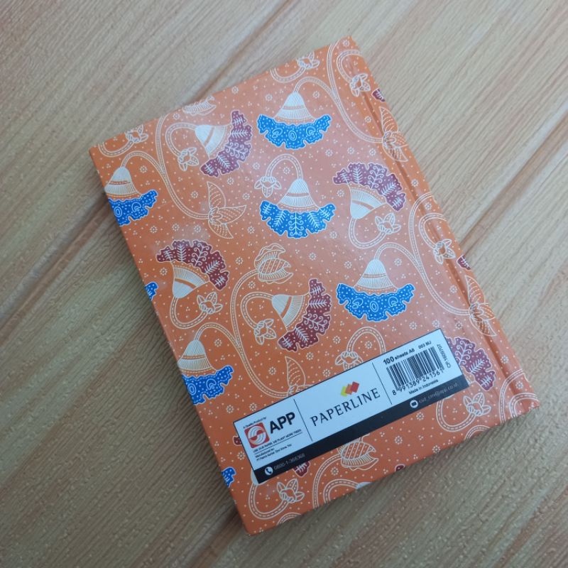 OKTAVO Buku batik Kecil/Buku oktavo/Buku A6/100 lembar/50sheet