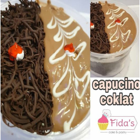 

capucino coklat cup