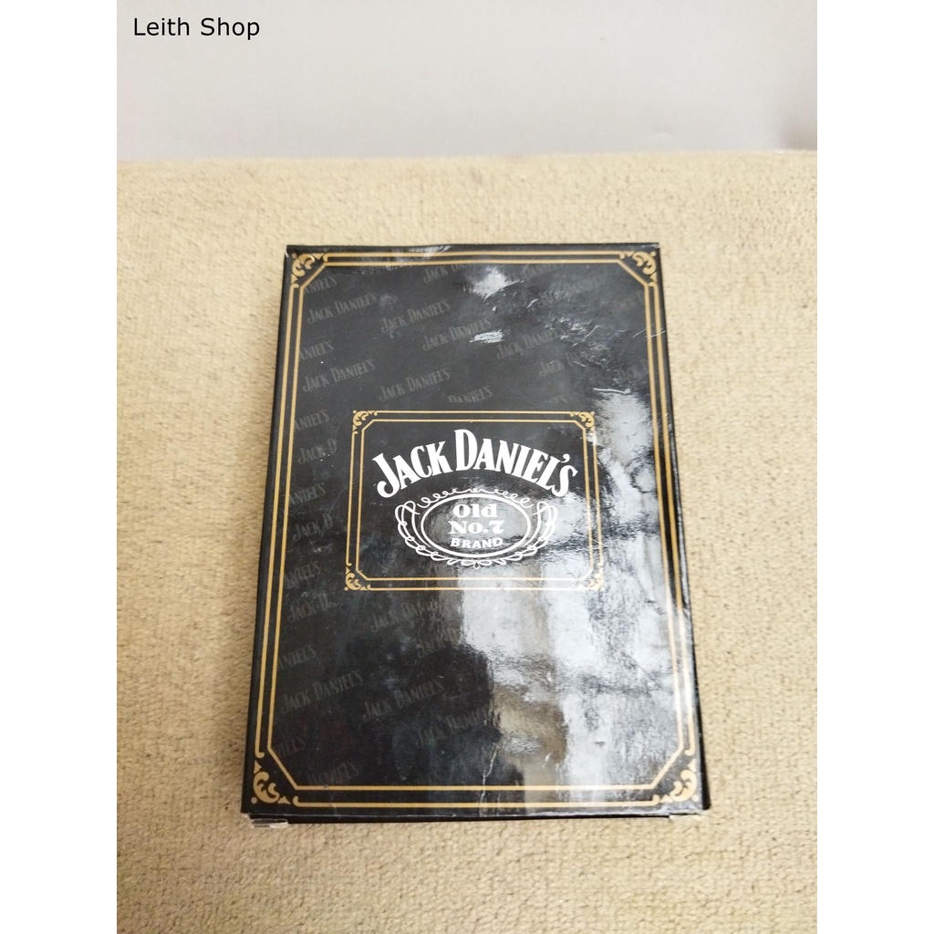 Hip Flask Jack Daniels Whiskey Portable Metal Bottle Botol Minum Besi
