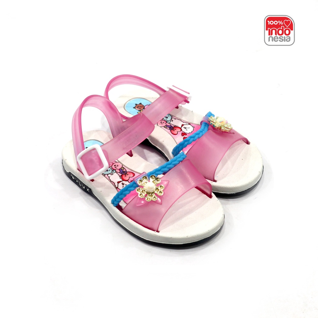 SANDAL ANAK BUNGA 20-25 RANDOM - SANDAL ANAK MOTIF