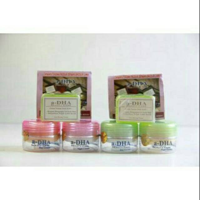 CREAM ADHA MDS CREAM HOLOGRAM MDS ORIGINAL HIJAU/PINK