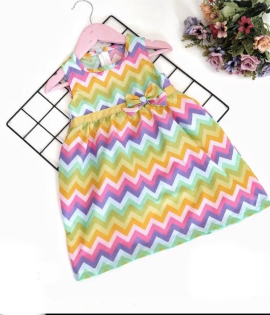 Dress sabrina anak perempuan bahan katun catra atau cvc dress smile