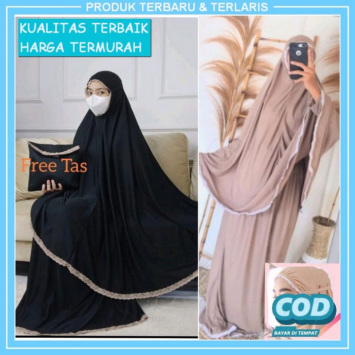 Mukena Dewasa Rayon Mukenah Premium Mewah Bordir Sulam Jumbo Remaja Mukena Bali Sakeena Premium Jumb
