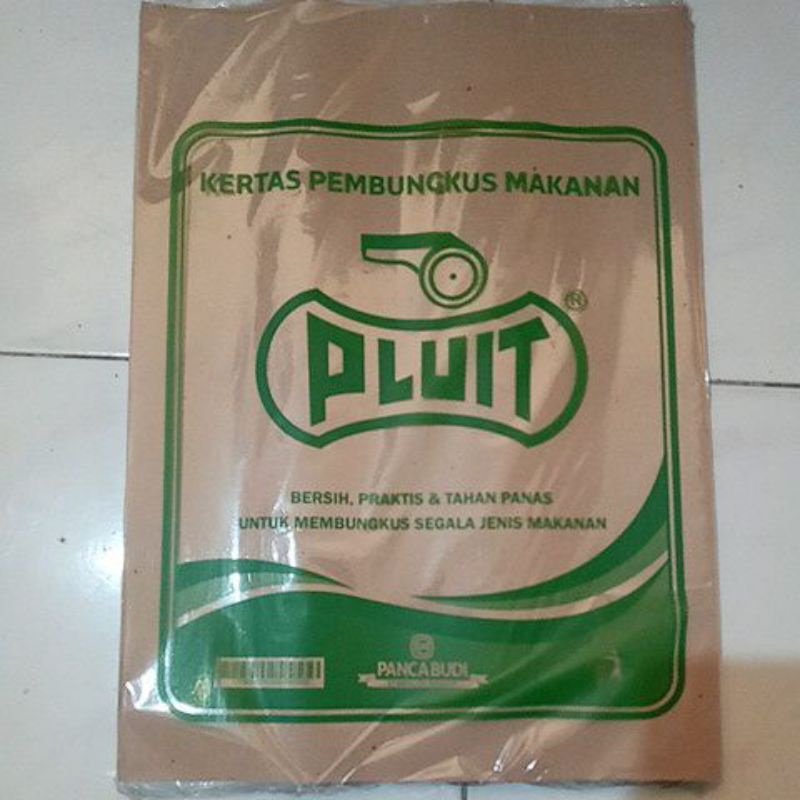 

KERTAS MINYAK PLUIT KERTS BUNGKUS MURAH KERTAS NASI