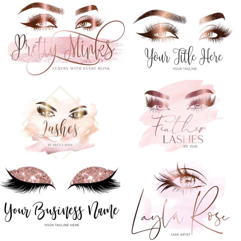 

( EYELASH LOGO) JASA PEMBUATAN DESAIN LOGO OLSHOP LOGO BISNIS TERMURAH