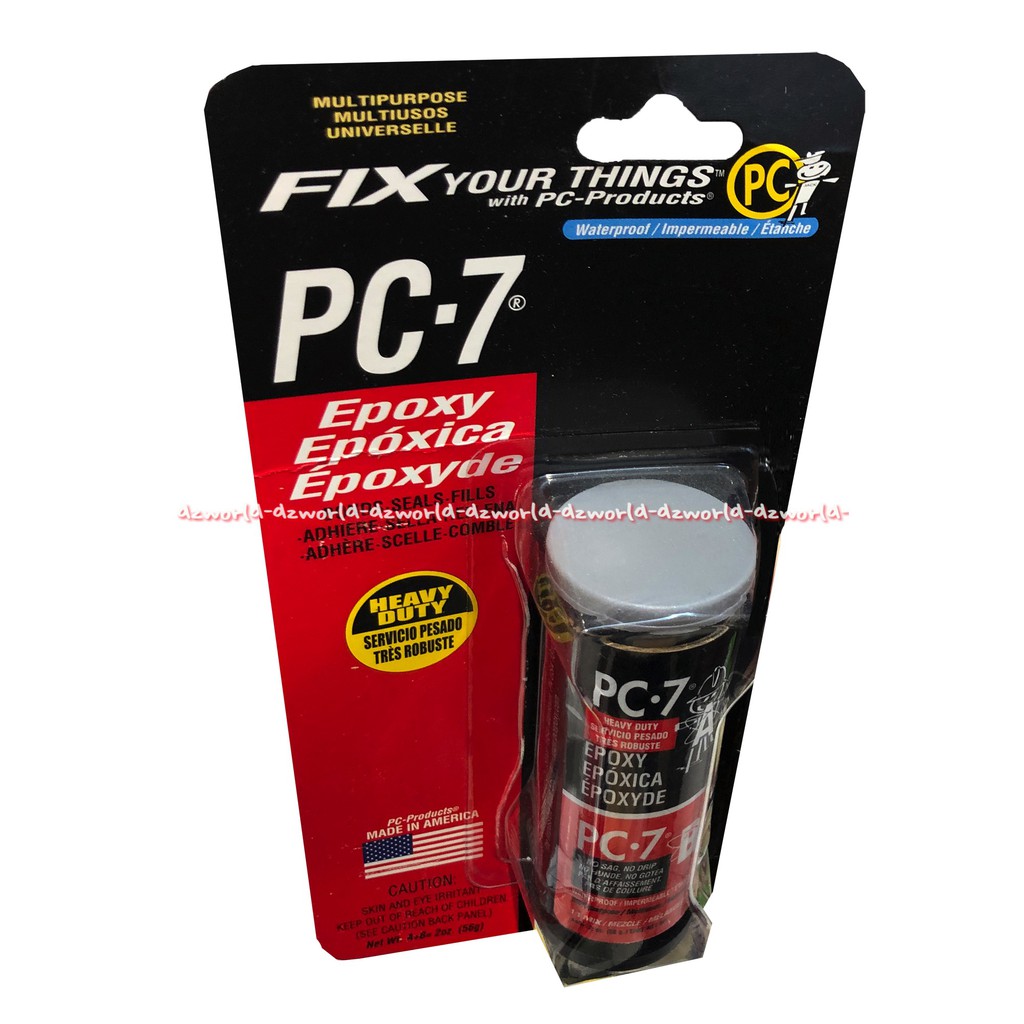 PC Fix PC-7 Epoxy Lem Untuk Beton Karet Stainless Steel Untuk Kebocoran Tangki Minyak Gas Air Retakan Pipa Pcfix Pc7