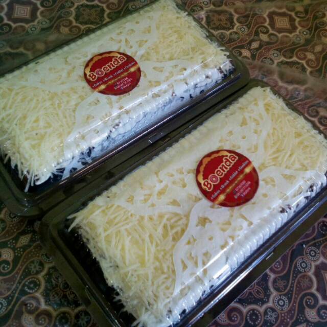 

Brownis kukus coklat/bronis ketan hitam