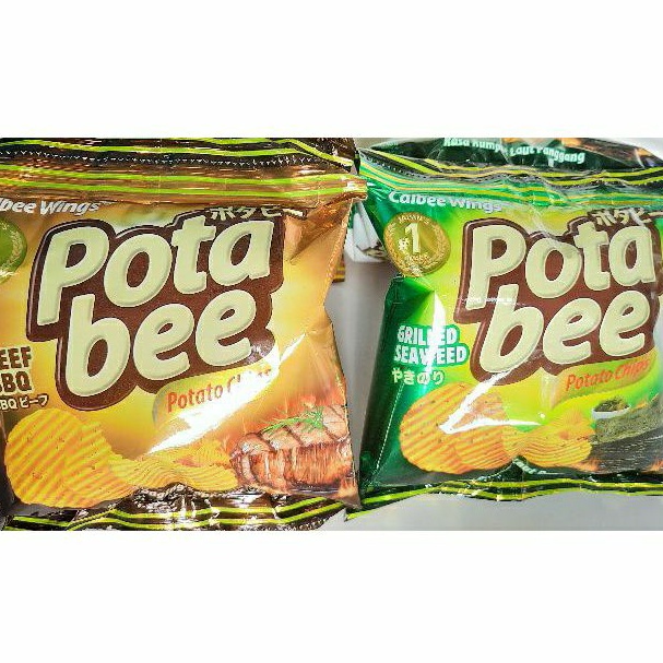 

Potabee Chips keripik kentang 15 gr 1 pcs rasa bbq, rumput laut