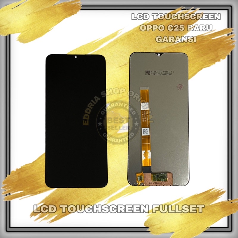 Lcd Touchscreen Oppo C25 Realme Fullset Incell Original Baru