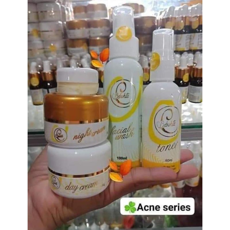SKINCARE BEBWHITE C/BBC SERIES ACNE. AMPUH WAJAH BERJERAWAT  DI JAMIN ORI(TIDK ORI UANG KEMBALI
