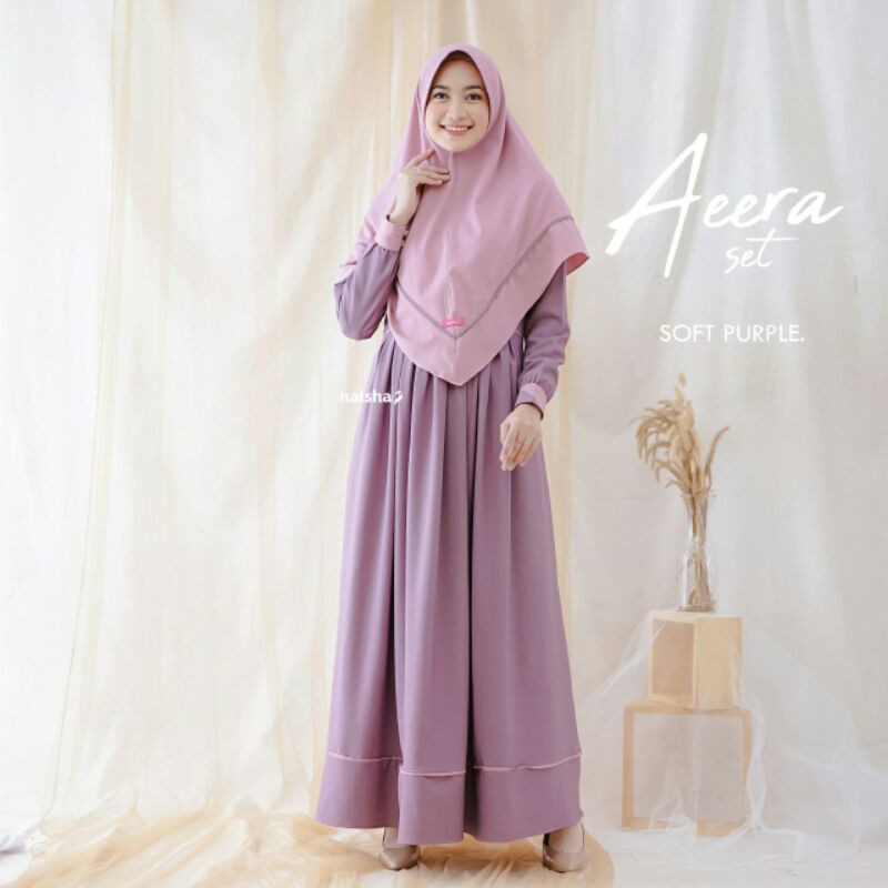 Aera Set | gamis set syar'i | gamis set murah | gamis set cantik | gamis set premium
