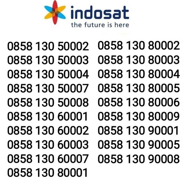Nomor Cantik Indosat IM3 Rapi Murah