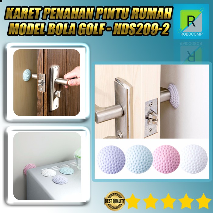 Karet Penahan Pintu Rumah Model Bola Golf - HDS209-2 - Mix Color