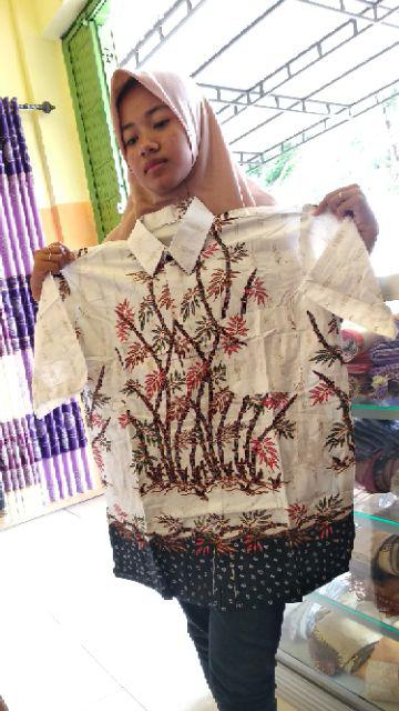 Batik Notoarto Couple Batik Ipnu - Ippnu Bahan Katun Saten Halus Tebel Kualitas