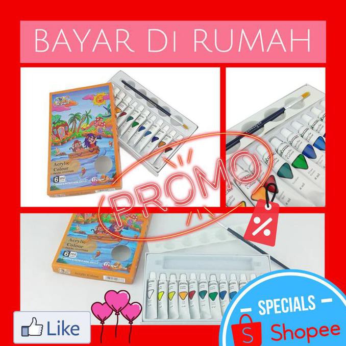 

Cat Acrylic Colour PaintMate set 12