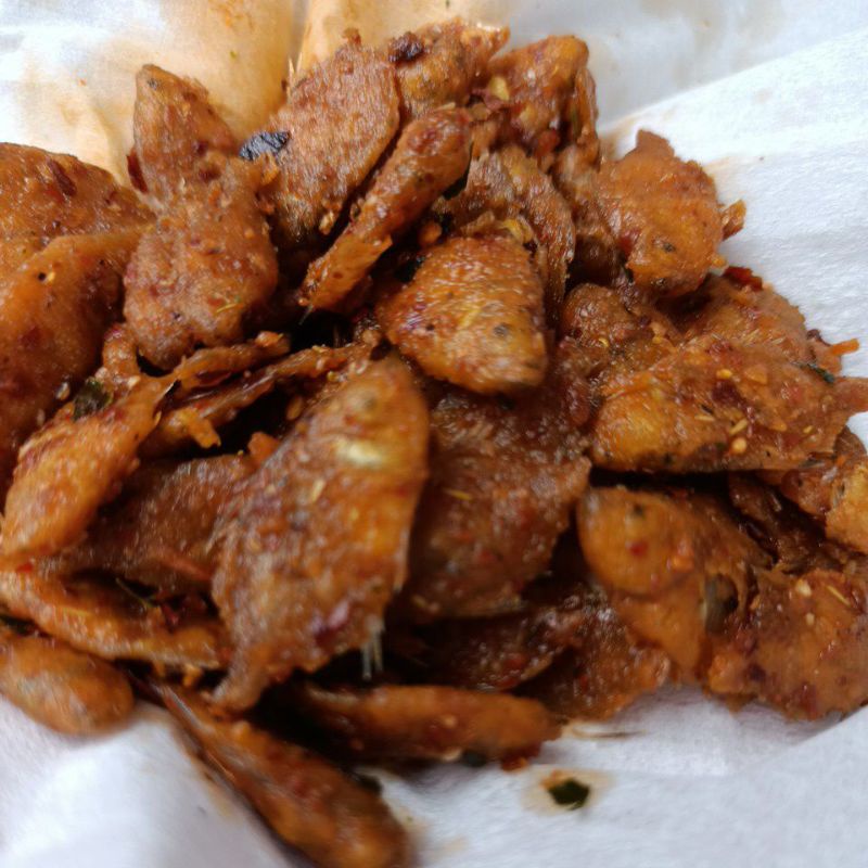 

baby fish pedas mantap