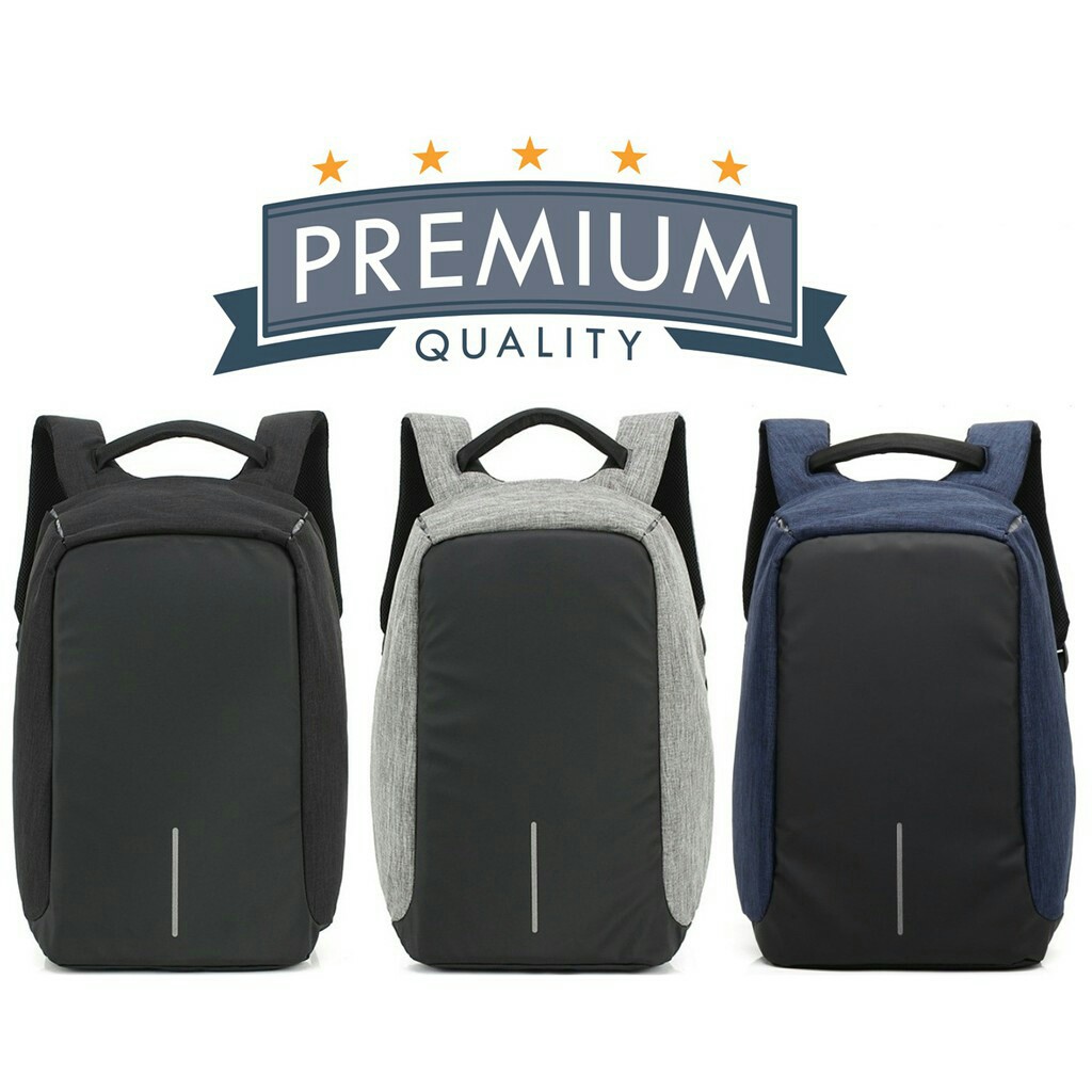 Grade ORI PREMIUM tas anti maling/ smart backpack anti theft