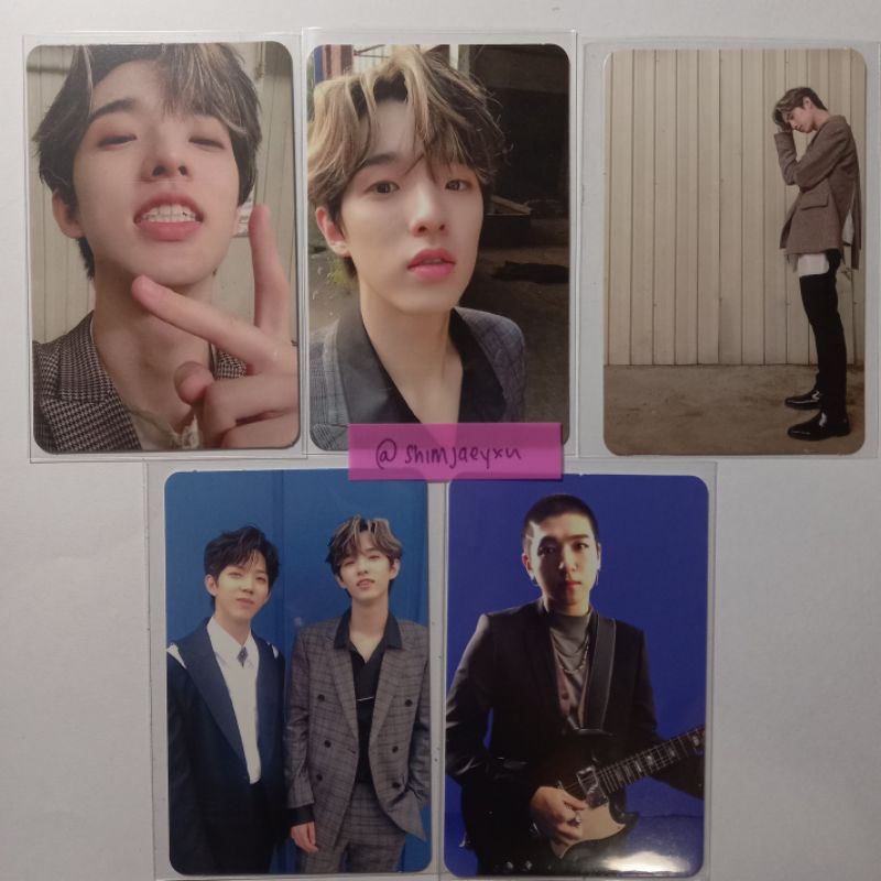 PC Photocard Jae Dowoon Sungjin Day6 eaJ (READ DESC)