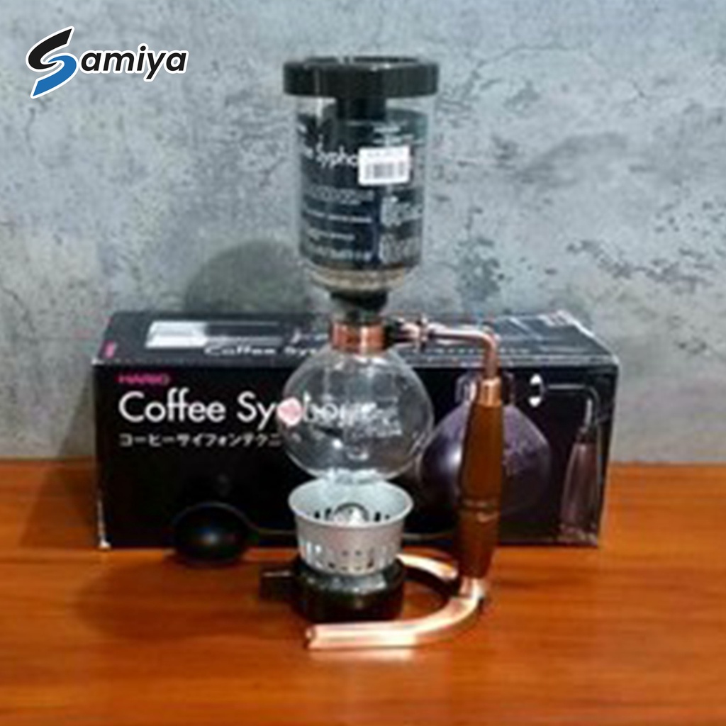 HARIO COFFEE SYPHON TECHNICA 3 CUPS BRONZE