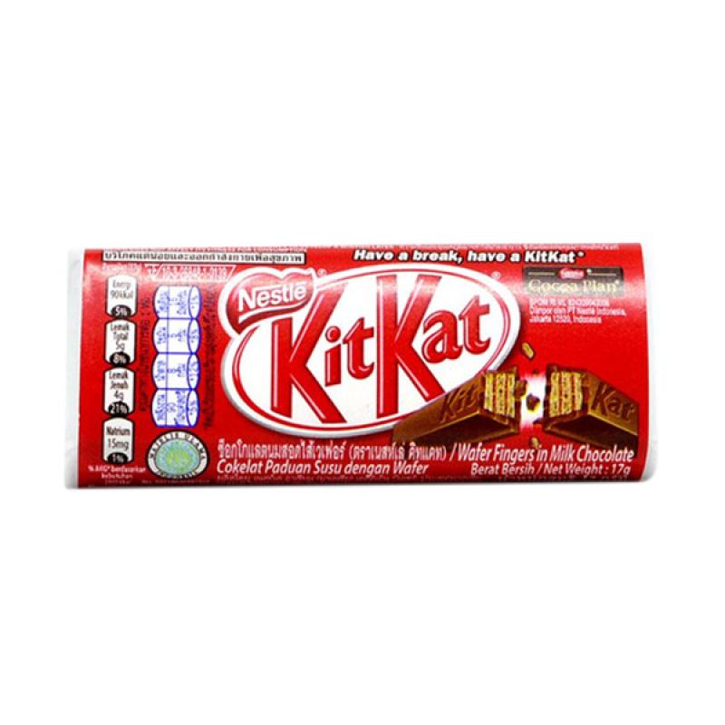 

Kitkat 2 fingers wafer coklat 17 gram