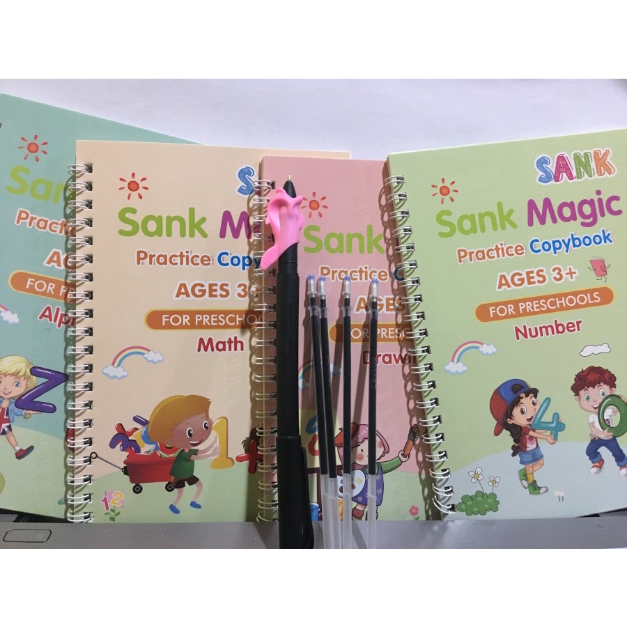 

SANK MAGIC BOOK WRITING PRACTICE COPYBOOK LATIHAN MENULIS practice