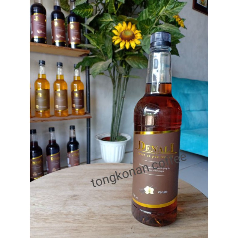 

denali syrup vanilla 750ml | sirup minuman