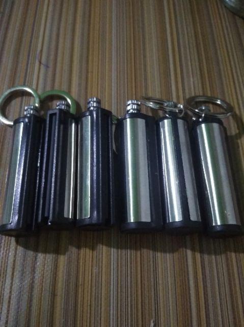 Korek Api Aluminium Waterproof Permanent Minyak Travel / Camping