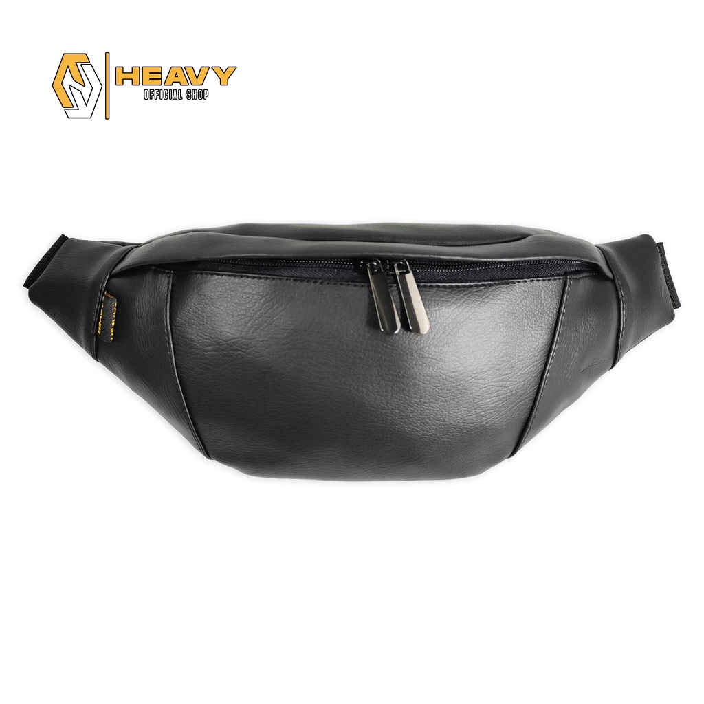 Tas Heavy Waistbag Kulit PU. Leather - Tas Pinggang Heavy