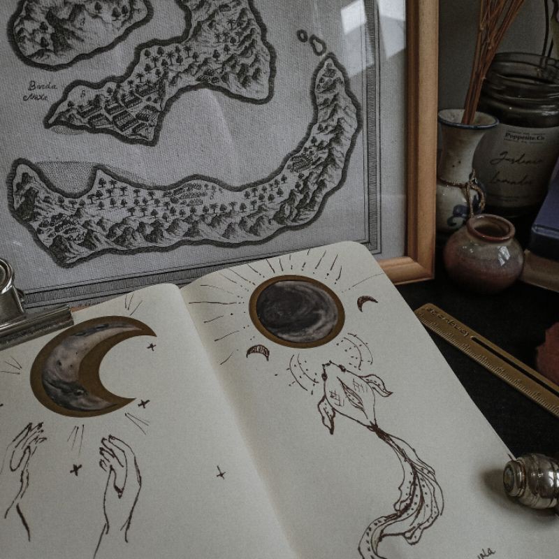 

STIKER VINTAGE | Dark Academia Sticker