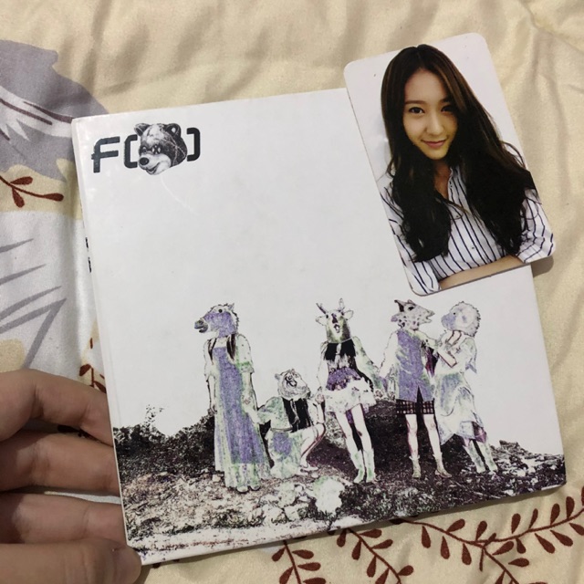 F(x) Electric Shock Album + Photocard