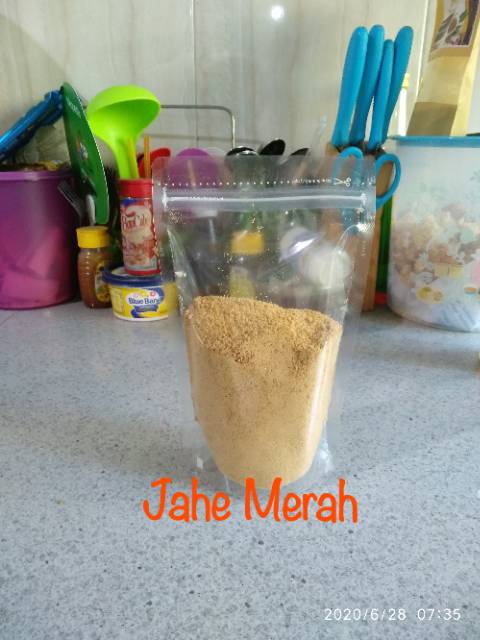 Jahe Merah Bubuk 100gr / Jahe Emprit Bubuk 100gr (murni 100%)