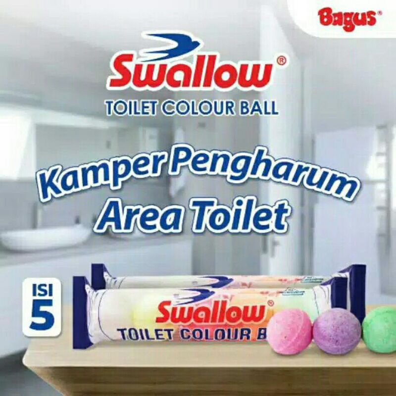 Swallow Kamper Toilet Colour Ball 5 Pcs.