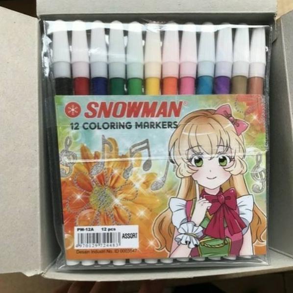 

Bestseller F8F00 Spidol Kecil 12 Warna Snowman / Spidol Kecil Snowman 12 Warna 42 Readystock