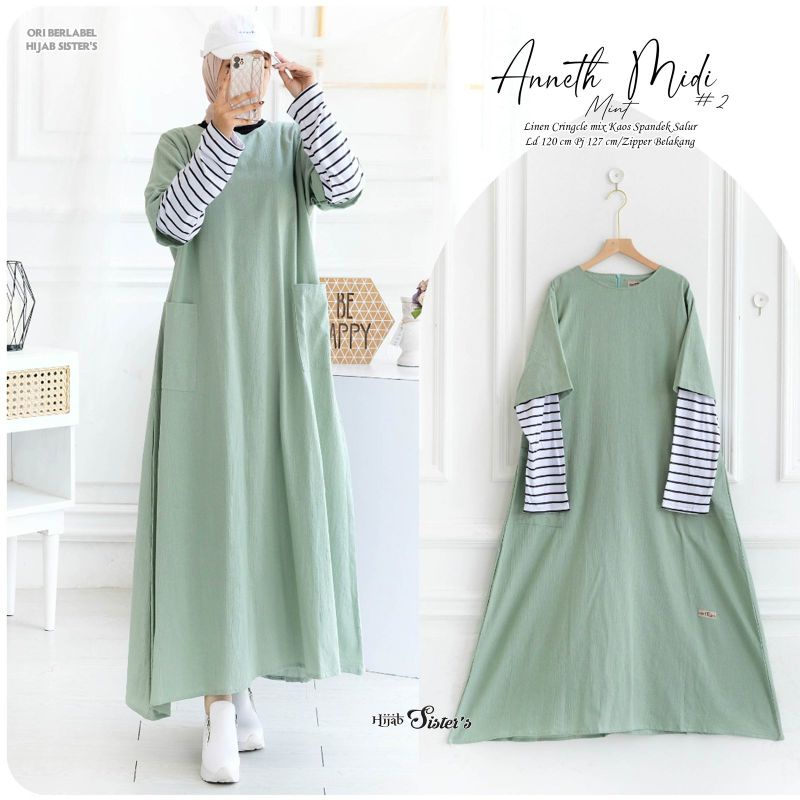 ANNETH MIDI / MOONA DRESS ORI HIJAB SISTER