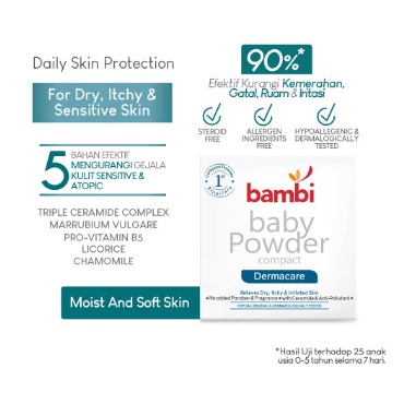 BAMBI Baby Compact Powder Dermacare 40gr
