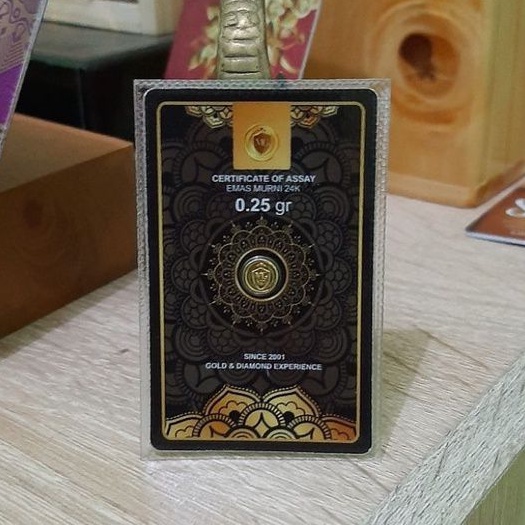 Logam Mulia Minigold BS 0.25 gram