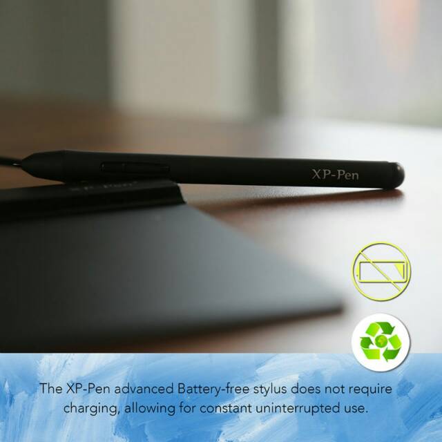 XP-Pen Smart Graphics Drawing Pen Tablet with  Pen - G430 - XPPB0GBK