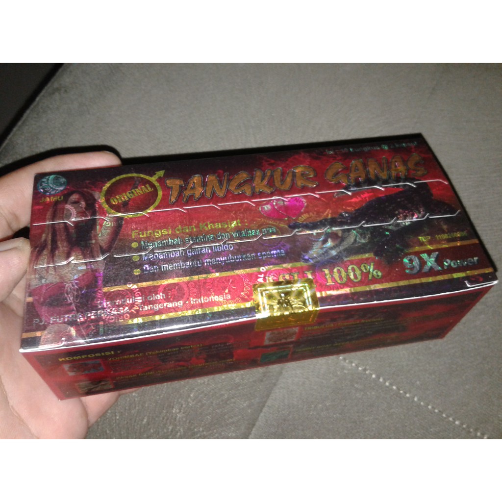 Kapsul Tangkur Ganas Premium Original