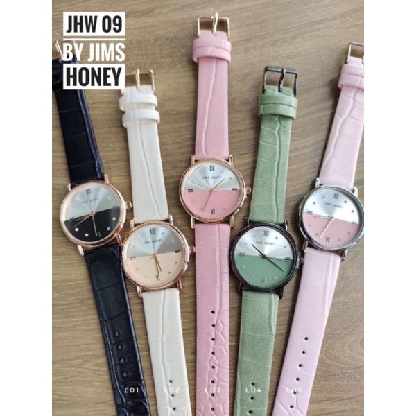 JHW 09 ❤️ GRATIS BOX ❤️ JAM TANGAN CEWEK JIMS HONEY FREE BOX